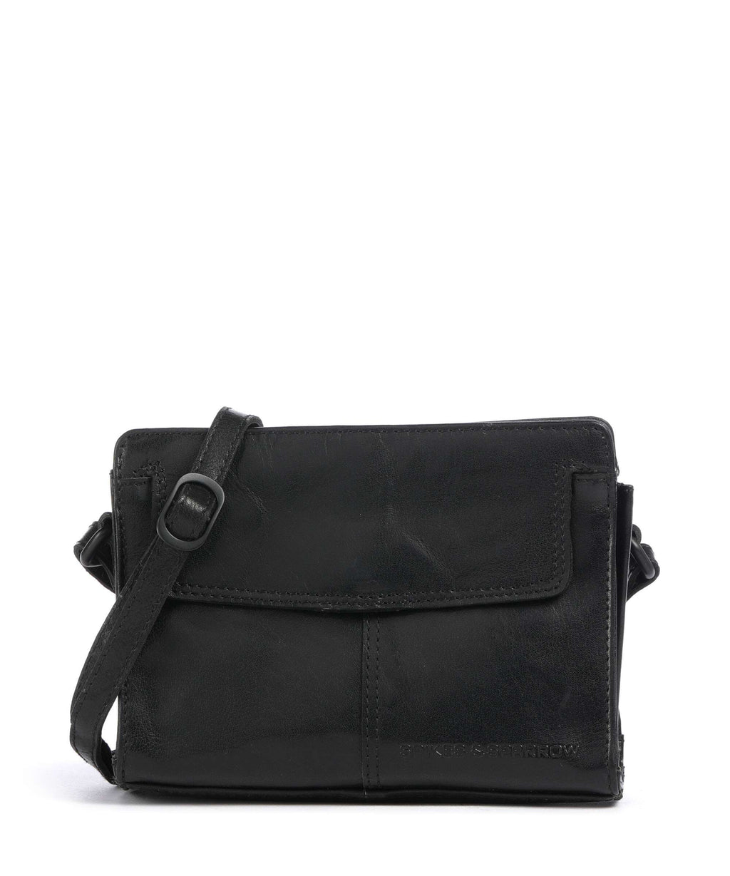 Spikes & Sparrow Bronco Leyla Crossbody bag schwarz
