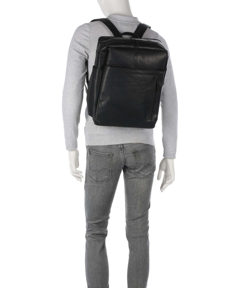 Spikes & Sparrow Bronco Jonathan Backpack schwarz