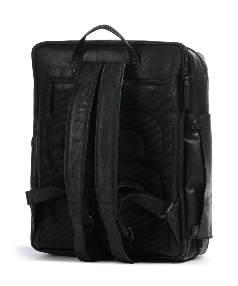 Spikes & Sparrow Bronco Jonathan Backpack schwarz