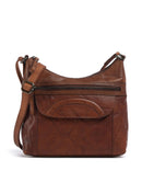 Spikes & Sparrow Bronco Elien Crossbody tas brandy