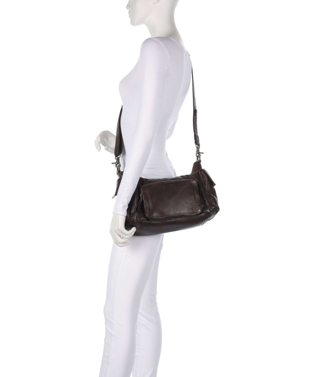 Spikes & Sparrow Apache Jaclyne Shoulder bag braun