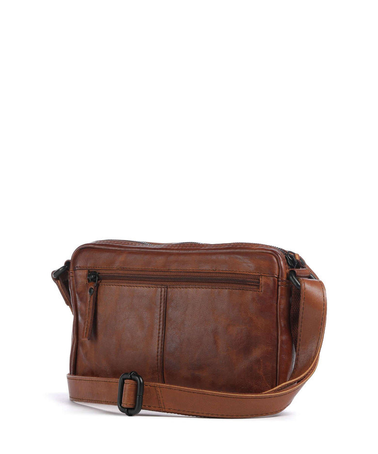 Spikes & Sparrow Apache Hubbert Crossbody bag brandy