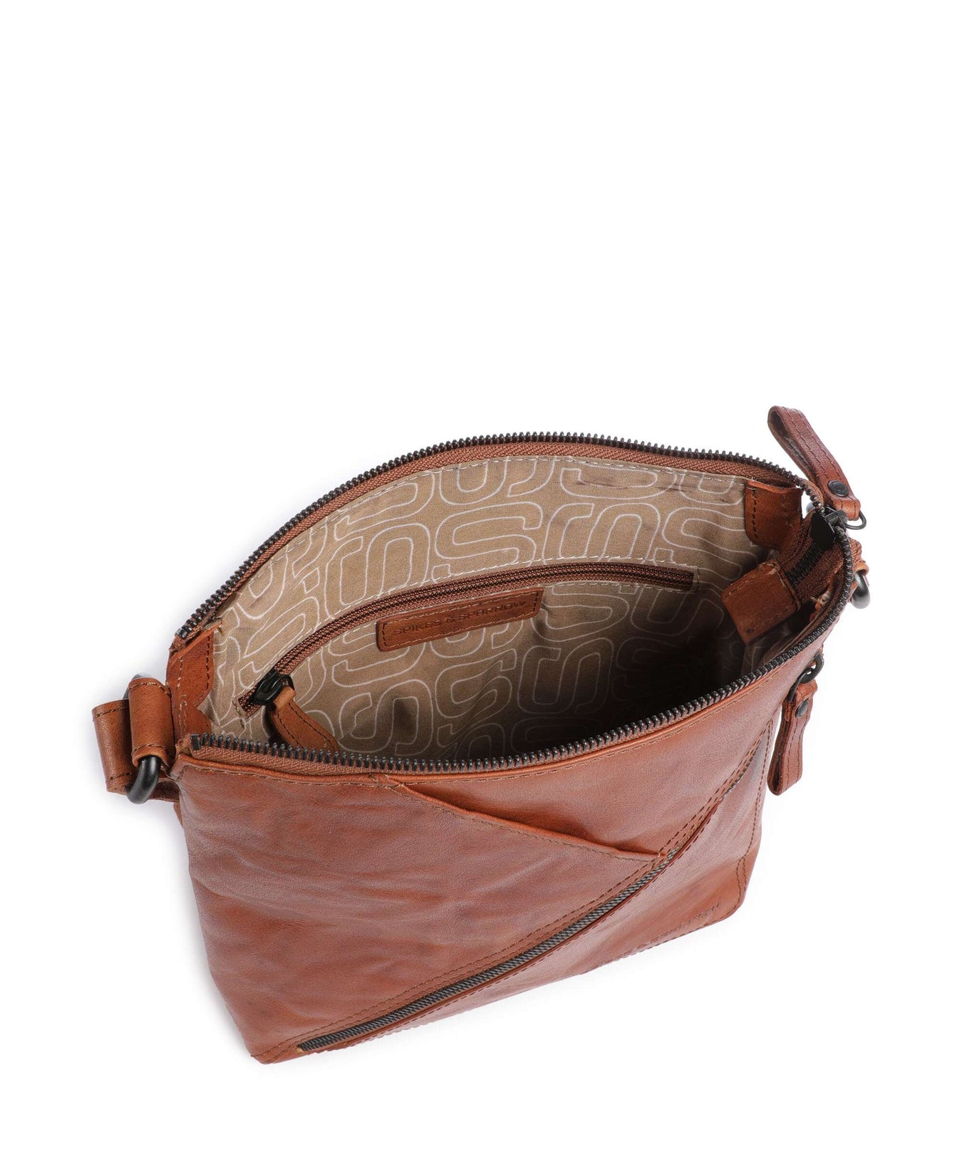 Spikes & Sparrow Bronco Chelsi Crossbody bag brandy