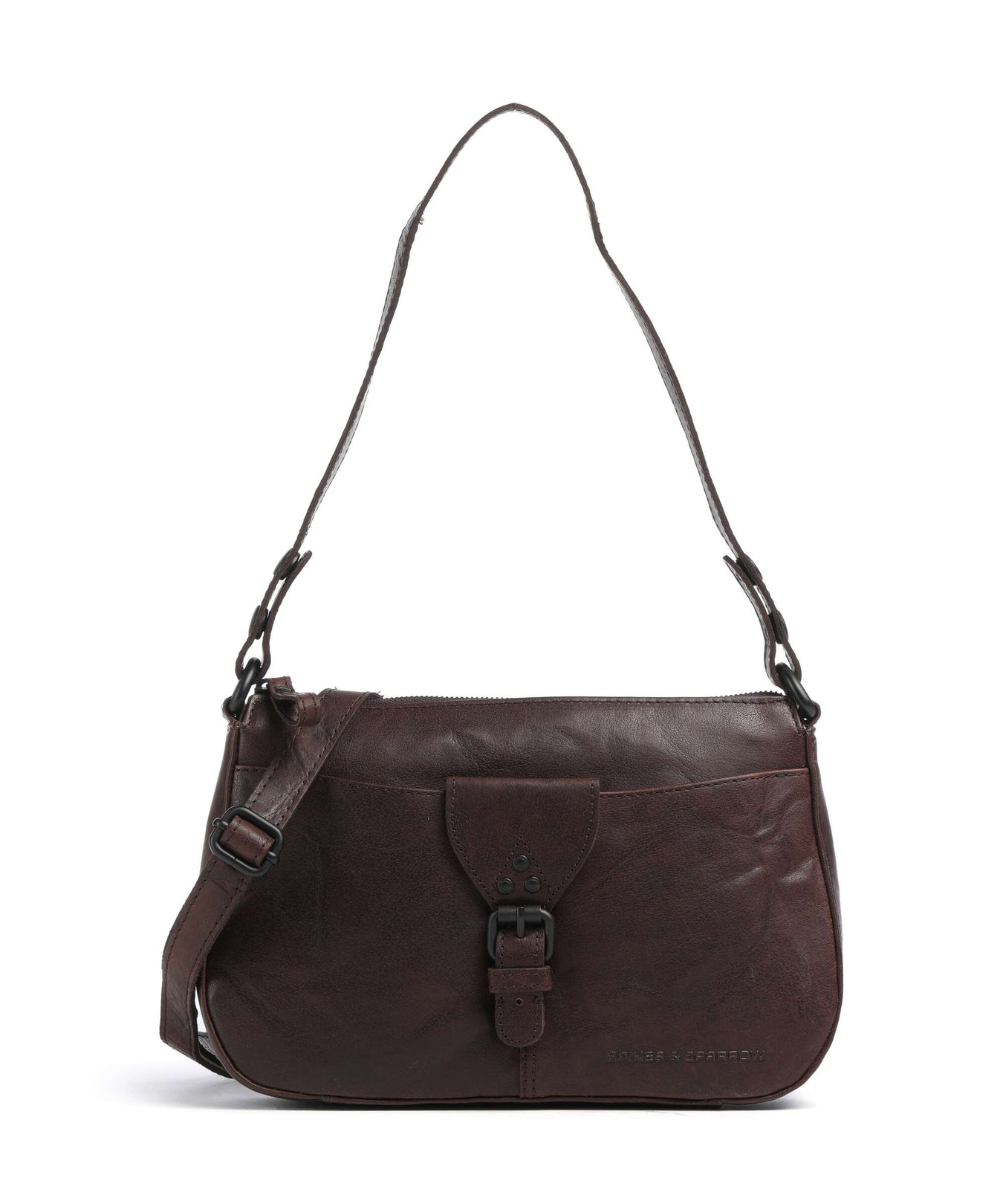 Spikes & Sparrow Bronco Ebonee Shoulder bag dark brown