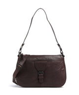 Spikes & Sparrow Bronco Ebonee Schoudertas dark brown