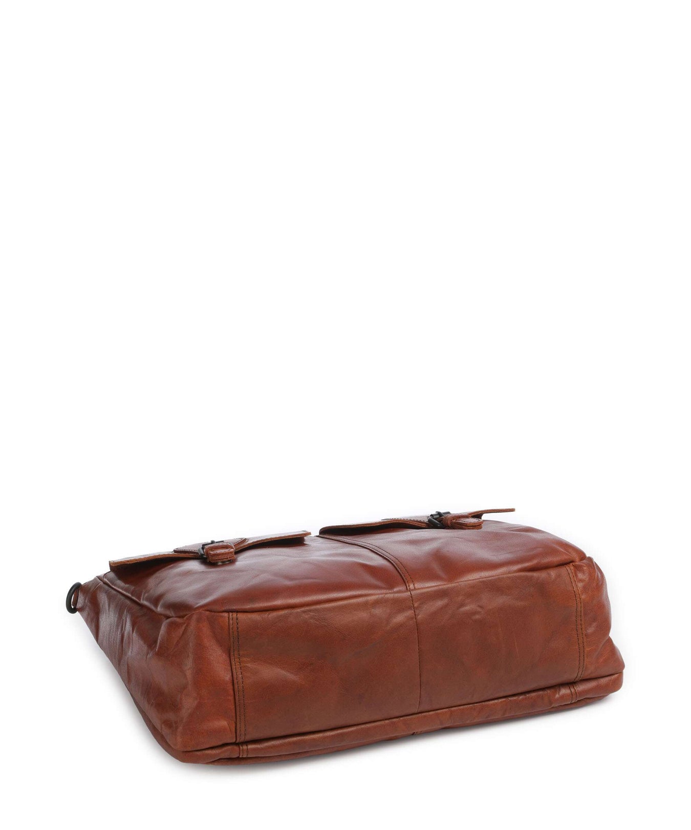 Spikes & Sparrow Bronco Fee Briefcase brandy