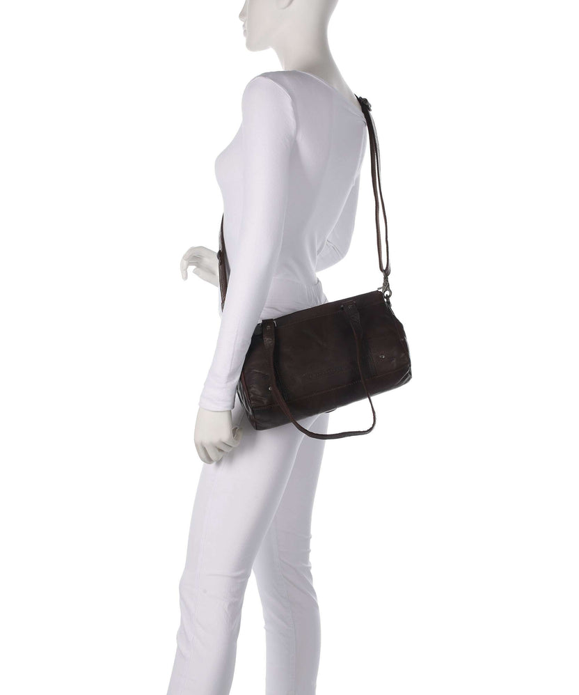 Spikes & Sparrow Bronco Jeannine Shoulder bag dark brown
