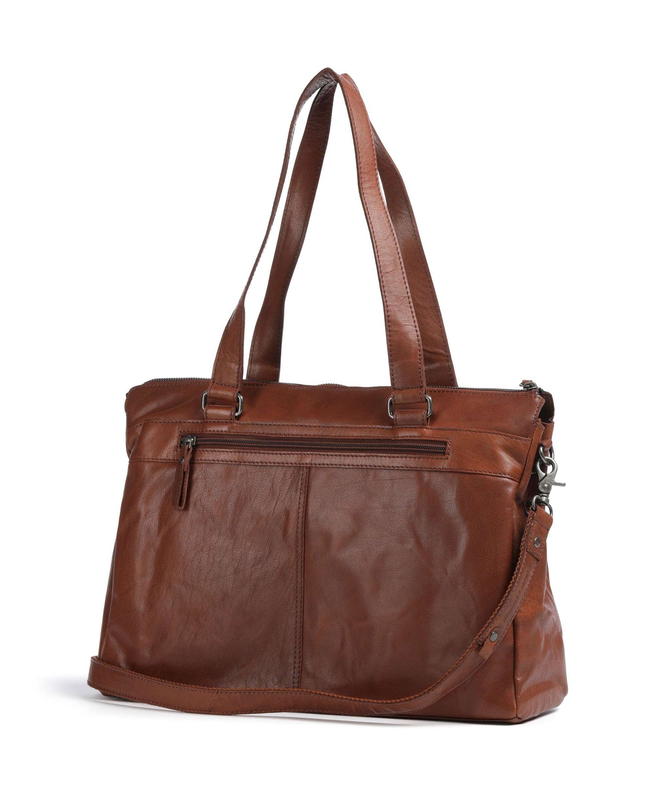 Spikes & Sparrow Bronco Maureen Briefcase brandy