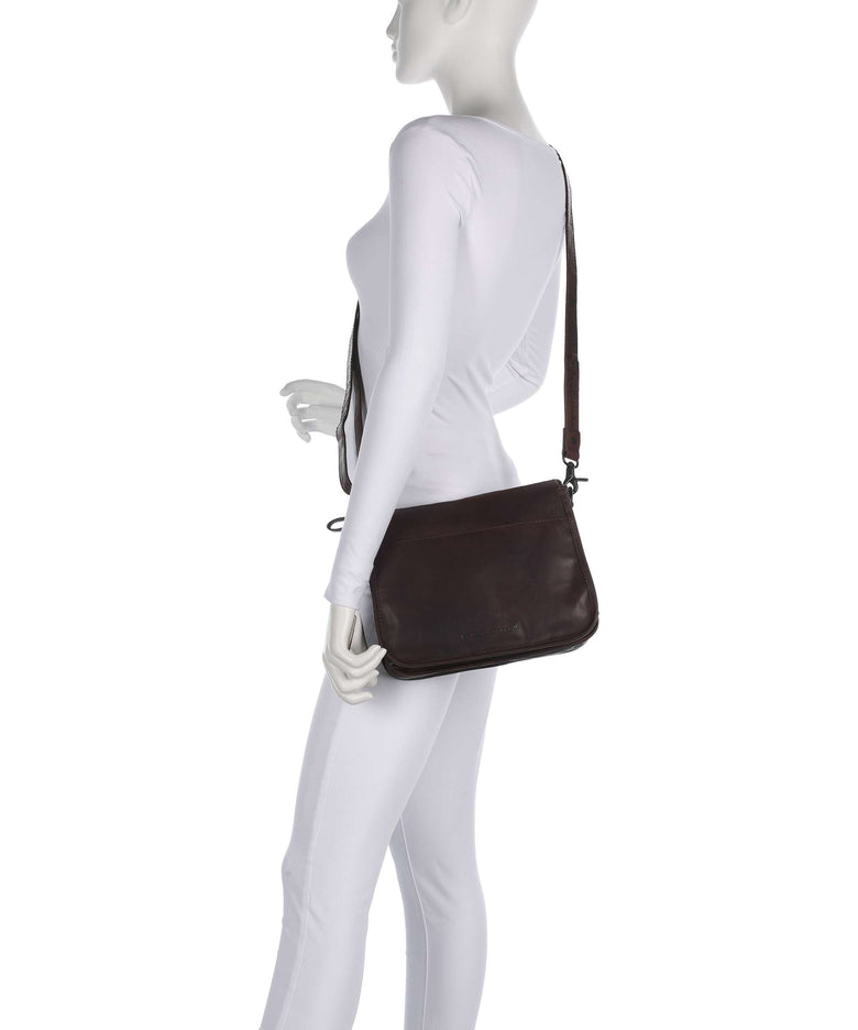 Spikes & Sparrow Bronco Chanice Shoulder bag dark brown