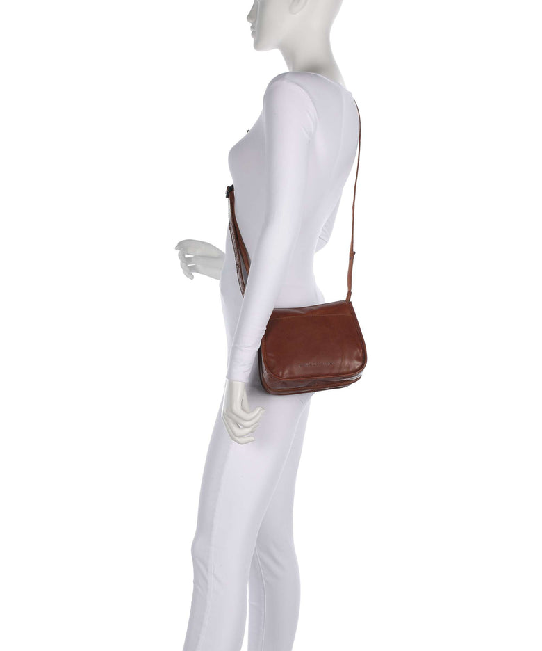 Spikes & Sparrow Bronco Joy Crossbody bag brandy