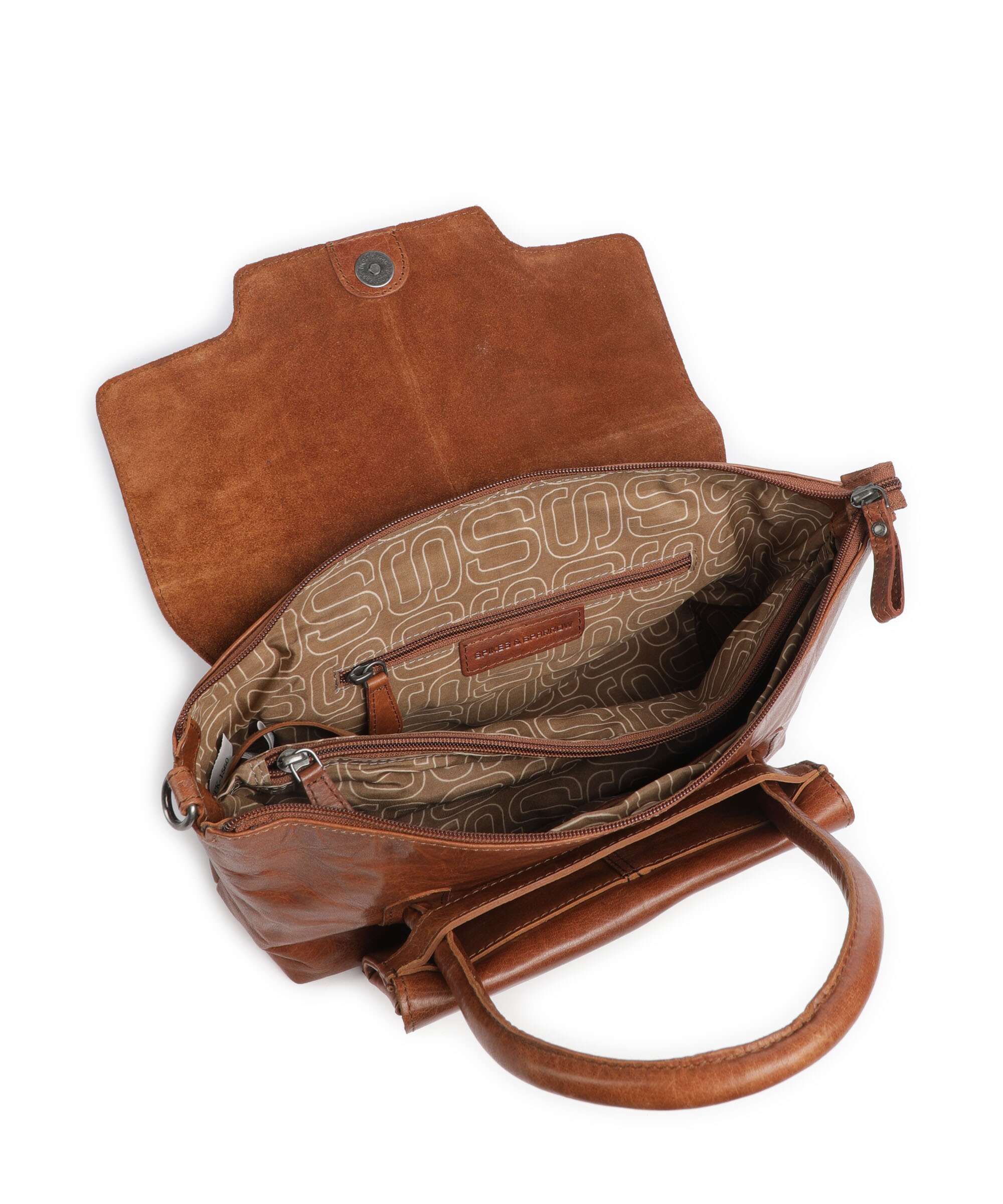 Spikes & Sparrow Bronco Hailey Handbag brandy