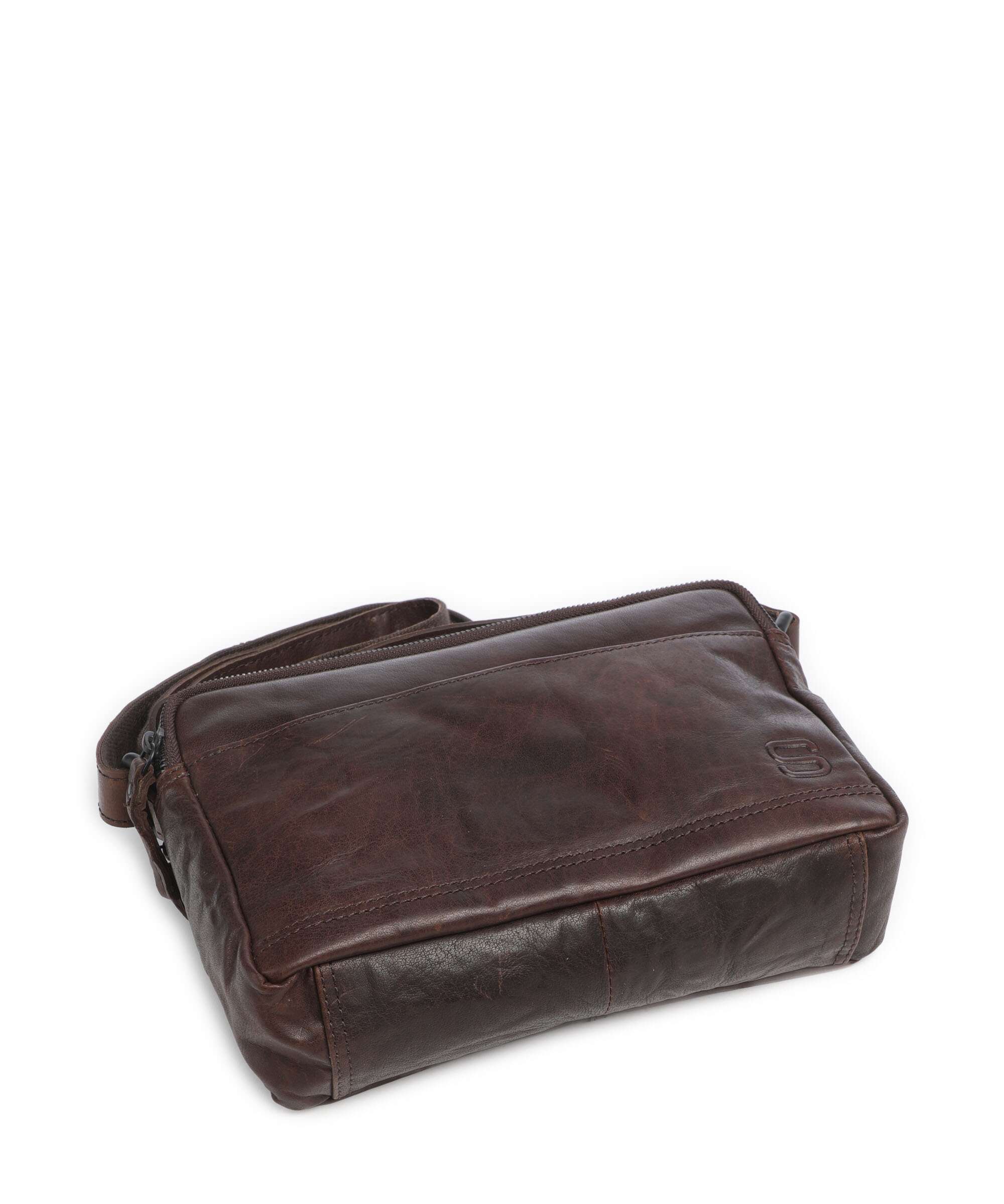 Spikes & Sparrow Bronco Randell Crossbody bag dark brown
