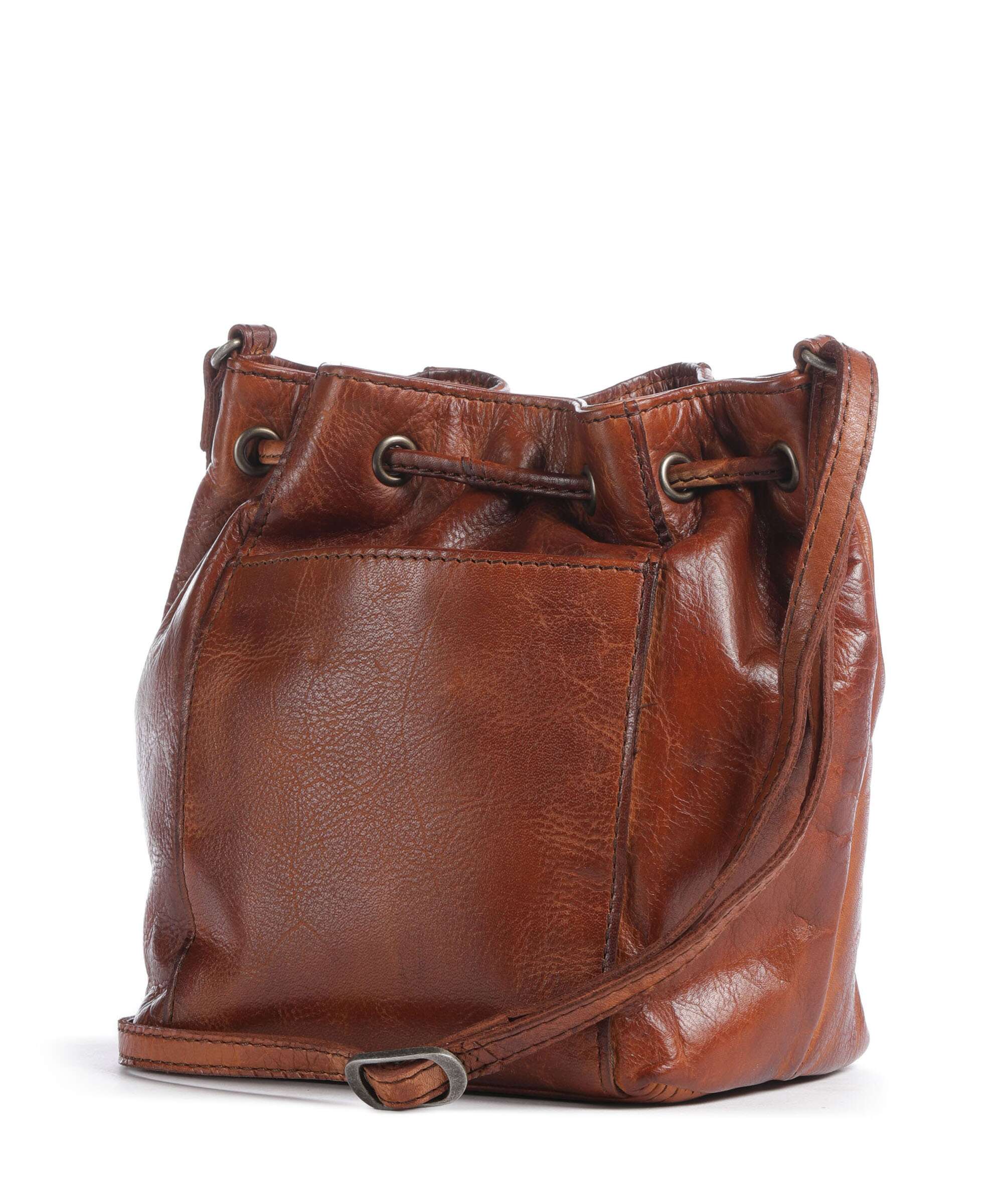 Spikes & Sparrow Apache Nancy Bucket bag brandy