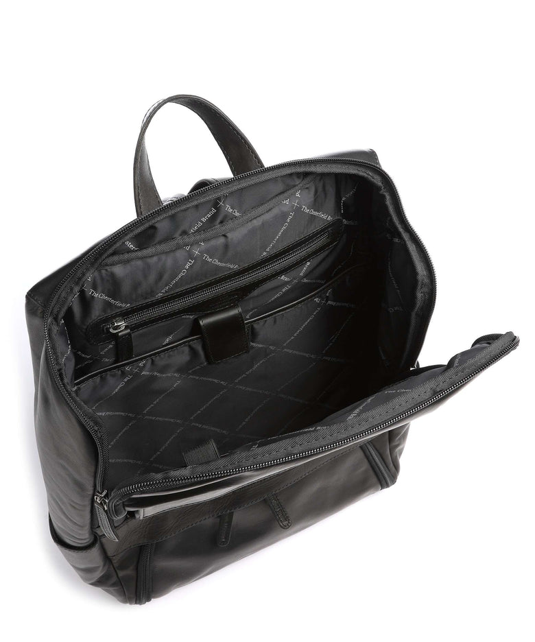The Chesterfield Brand Rich Backpack schwarz