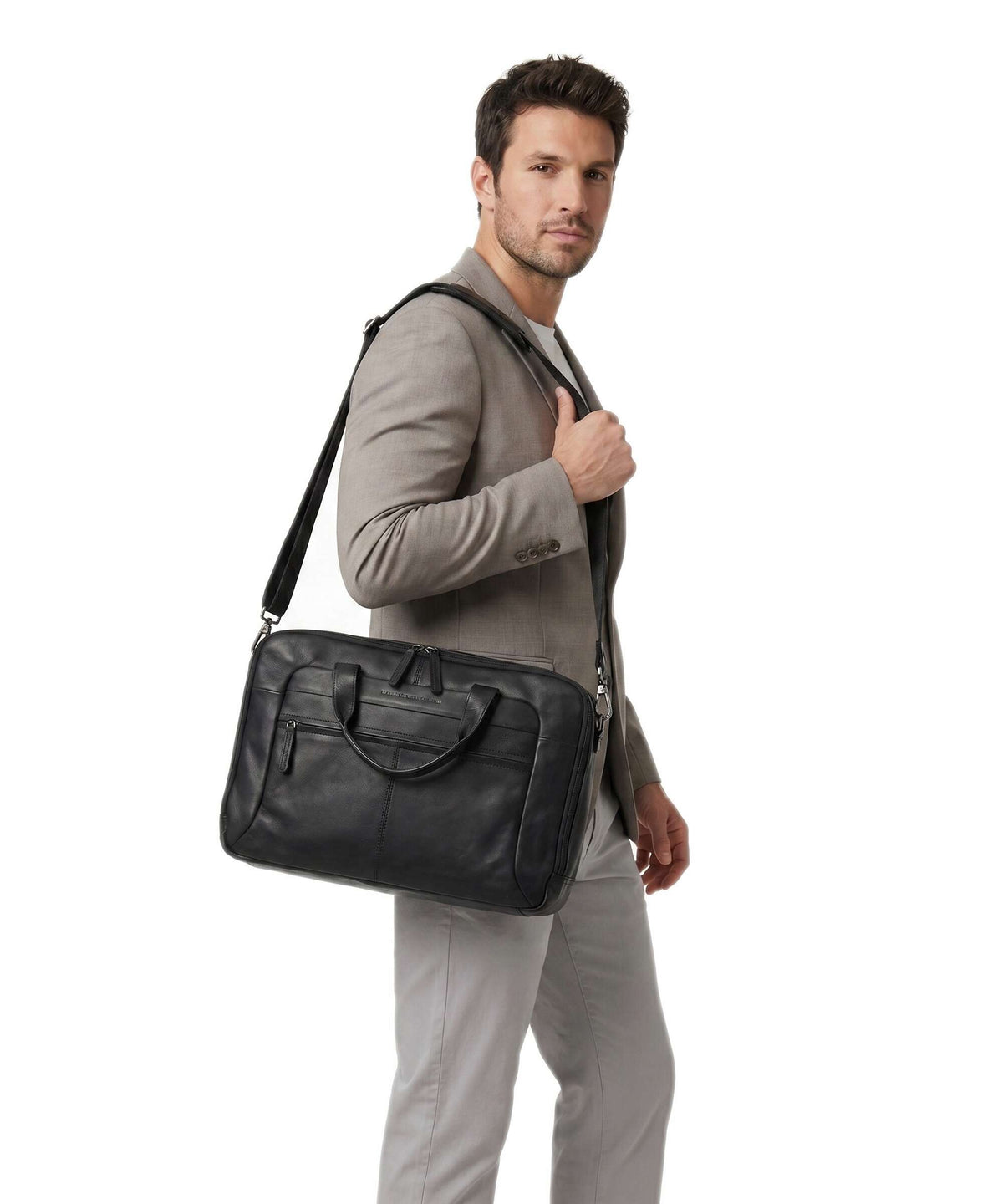 The Chesterfield Brand Ryan Briefcase black