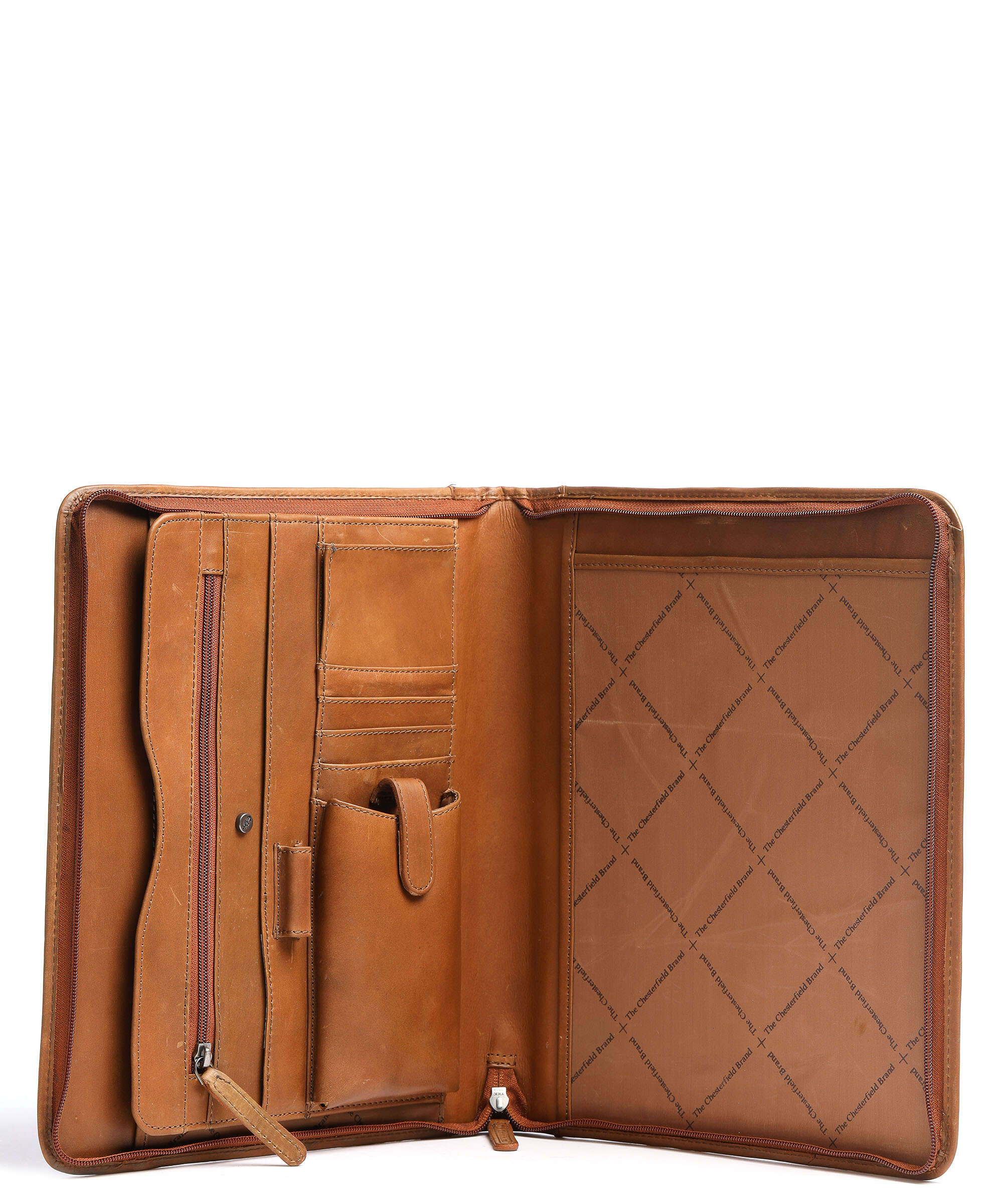 The Chesterfield Brand Barnet Portfolio cognac