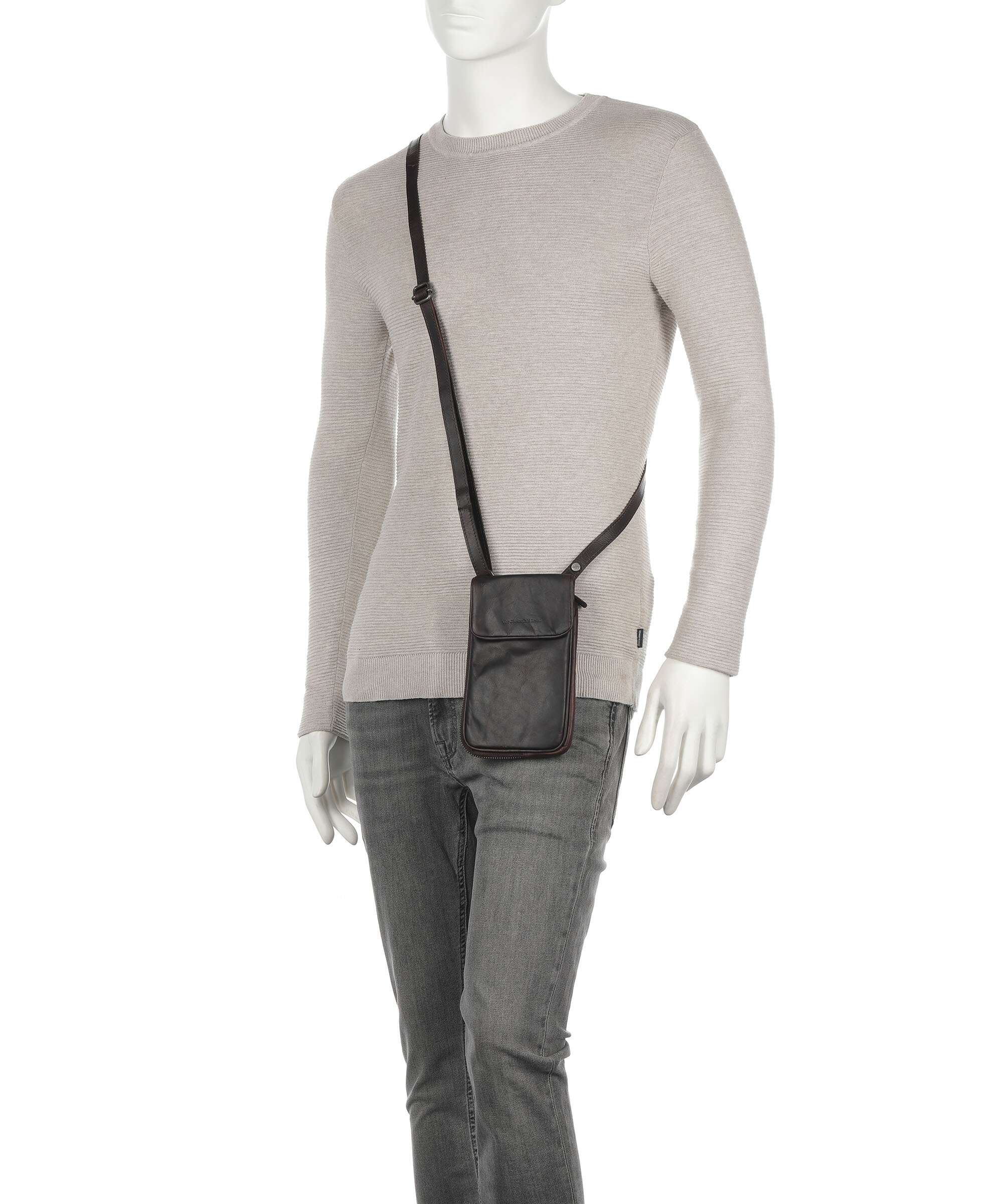 The Chesterfield Brand Anderson Phone bag brown
