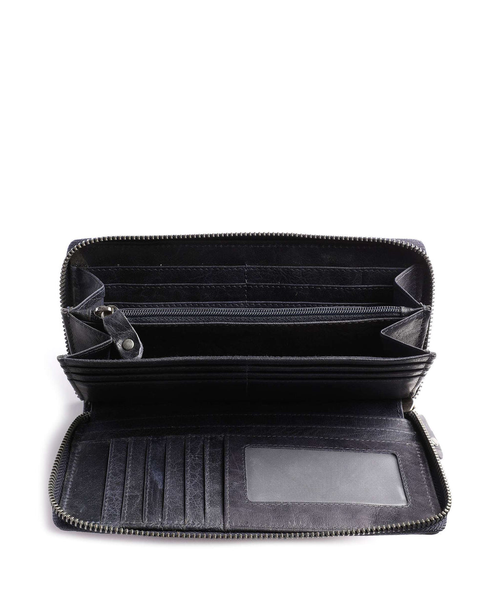 The Chesterfield Brand Havana RFID Wallet navy
