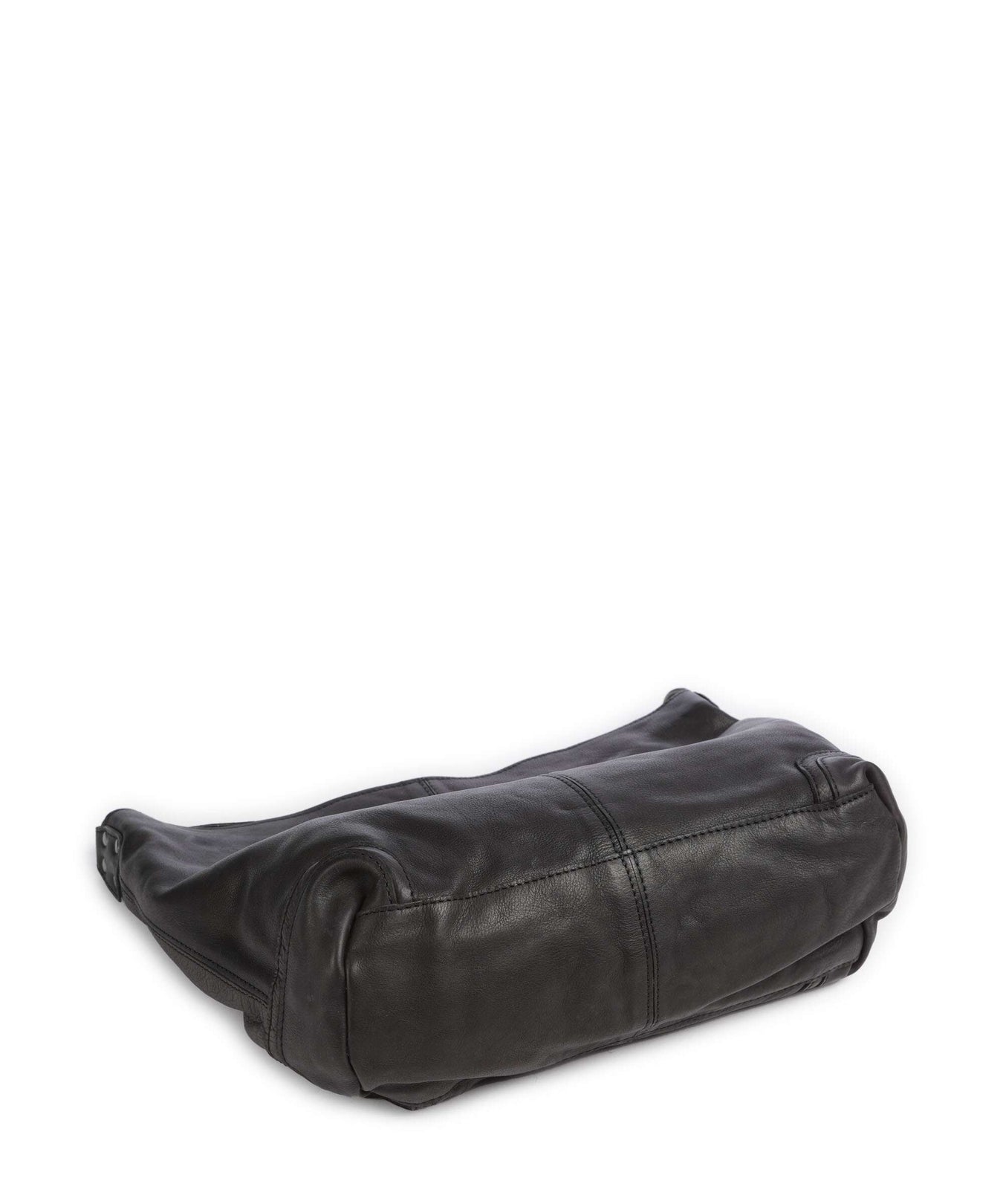 The Chesterfield Brand Washed Waxed Cow Bolivia Hobo bag black