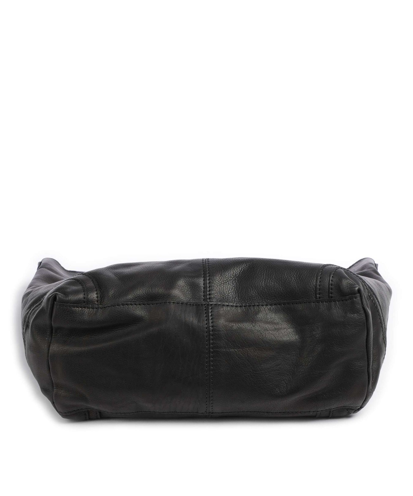 The Chesterfield Brand Washed Waxed Cow Bolivia Hobo bag black
