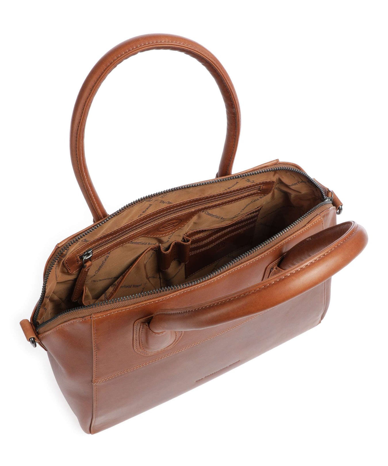 The Chesterfield Brand Marsala Handbag cognac