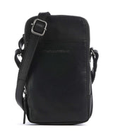 The Chesterfield Brand Cow Wax Pull Up Alesund Telefoon tasje black