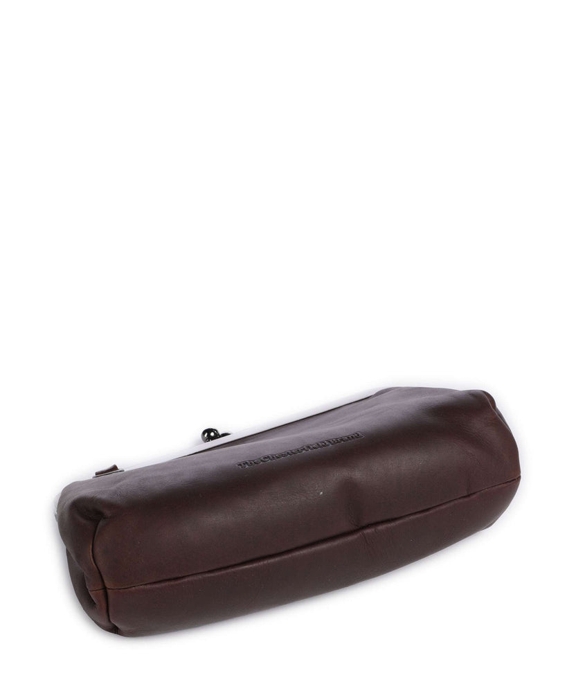 The Chesterfield Brand Cow Wax Pull Up Andrade Shoulder bag brown