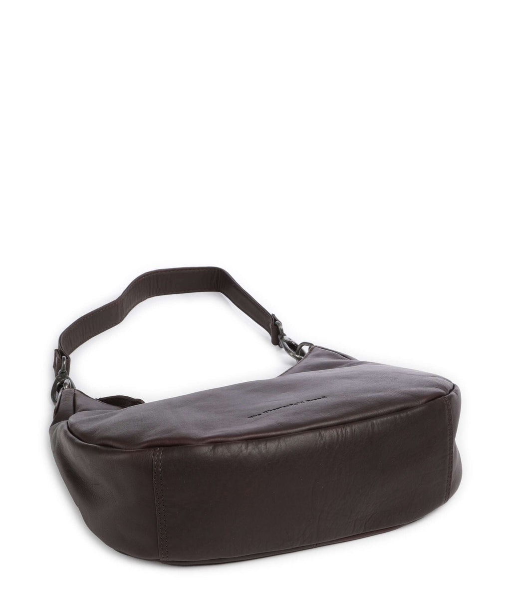 The Chesterfield Brand Cow Wax Pull Up Alexandria Shoulder bag brown