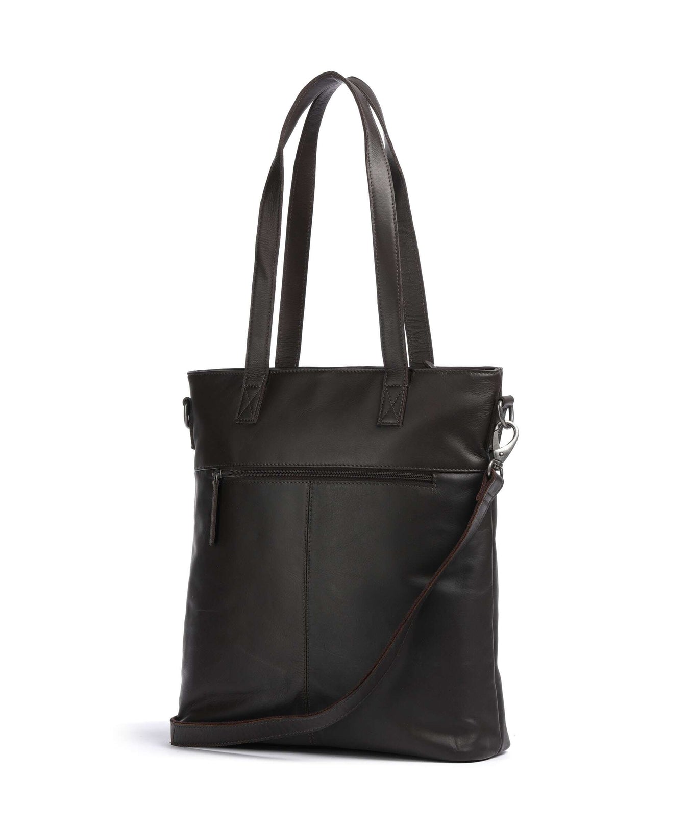 The Chesterfield Brand Cow Wax Pull Up Nunavik Tote bag brown