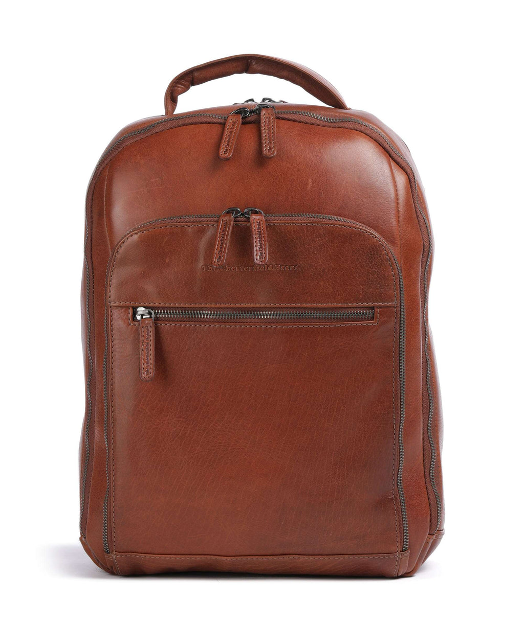 The Chesterfield Brand Novum Maggiore Backpack cognac