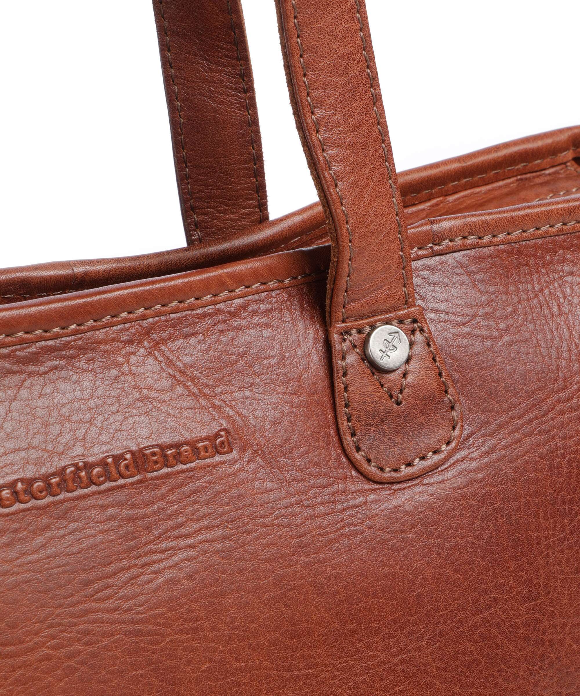 The Chesterfield Brand Novum Astano Tote bag cognac