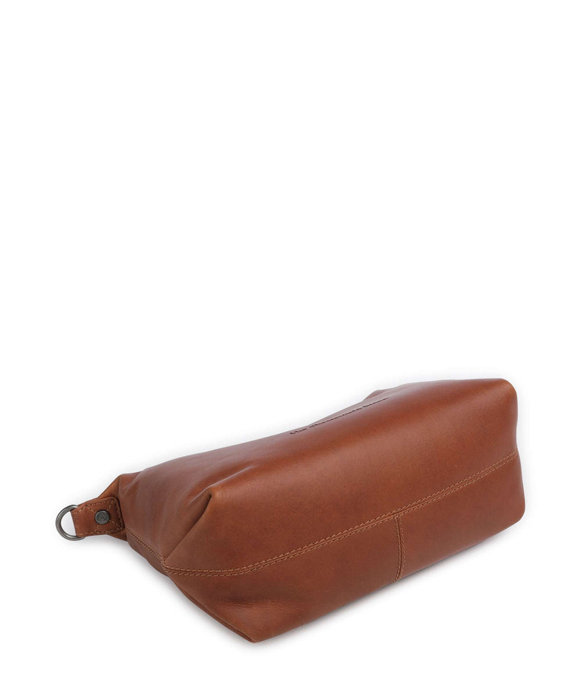 The Chesterfield Brand Wax Pull Up Cow Christie Shoulder bag cognac