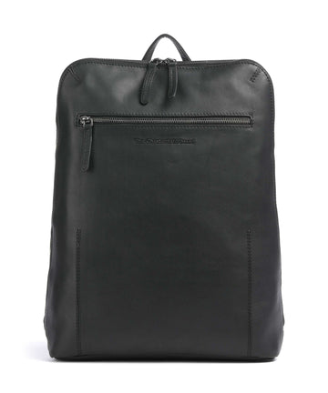 The Chesterfield Brand Wax Pull Up Cow Filmore Rugzak black