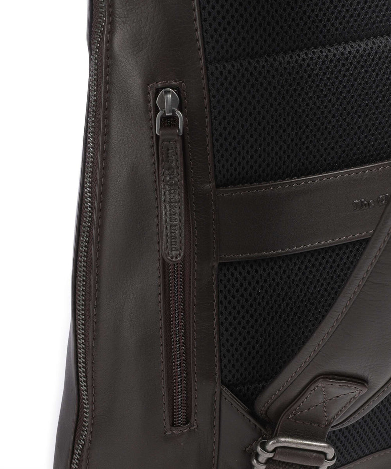 The Chesterfield Brand Wax Pull Up Cow Filmore Backpack brown