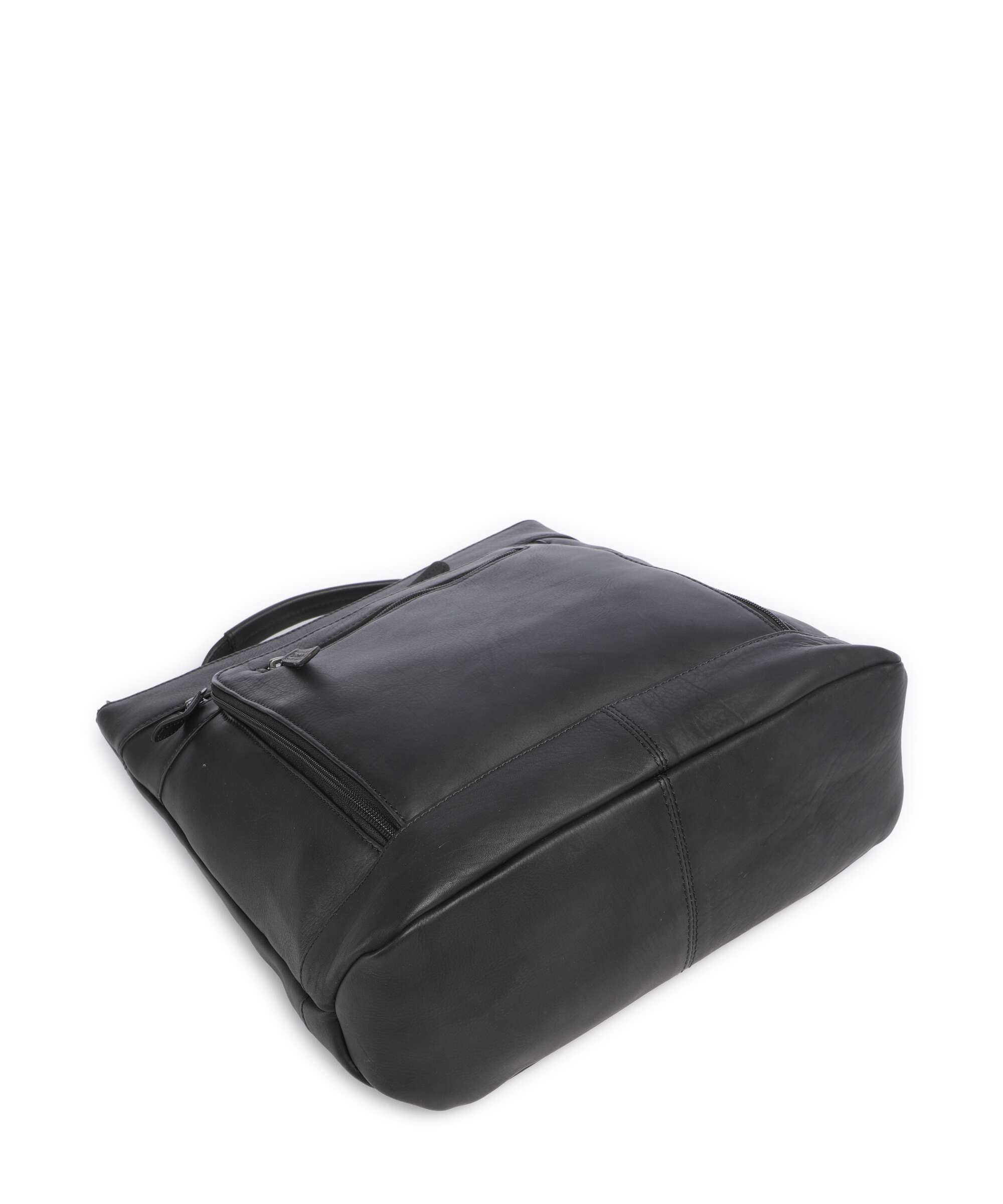The Chesterfield Brand Wax Pull Up Cow Caldero Backpack black