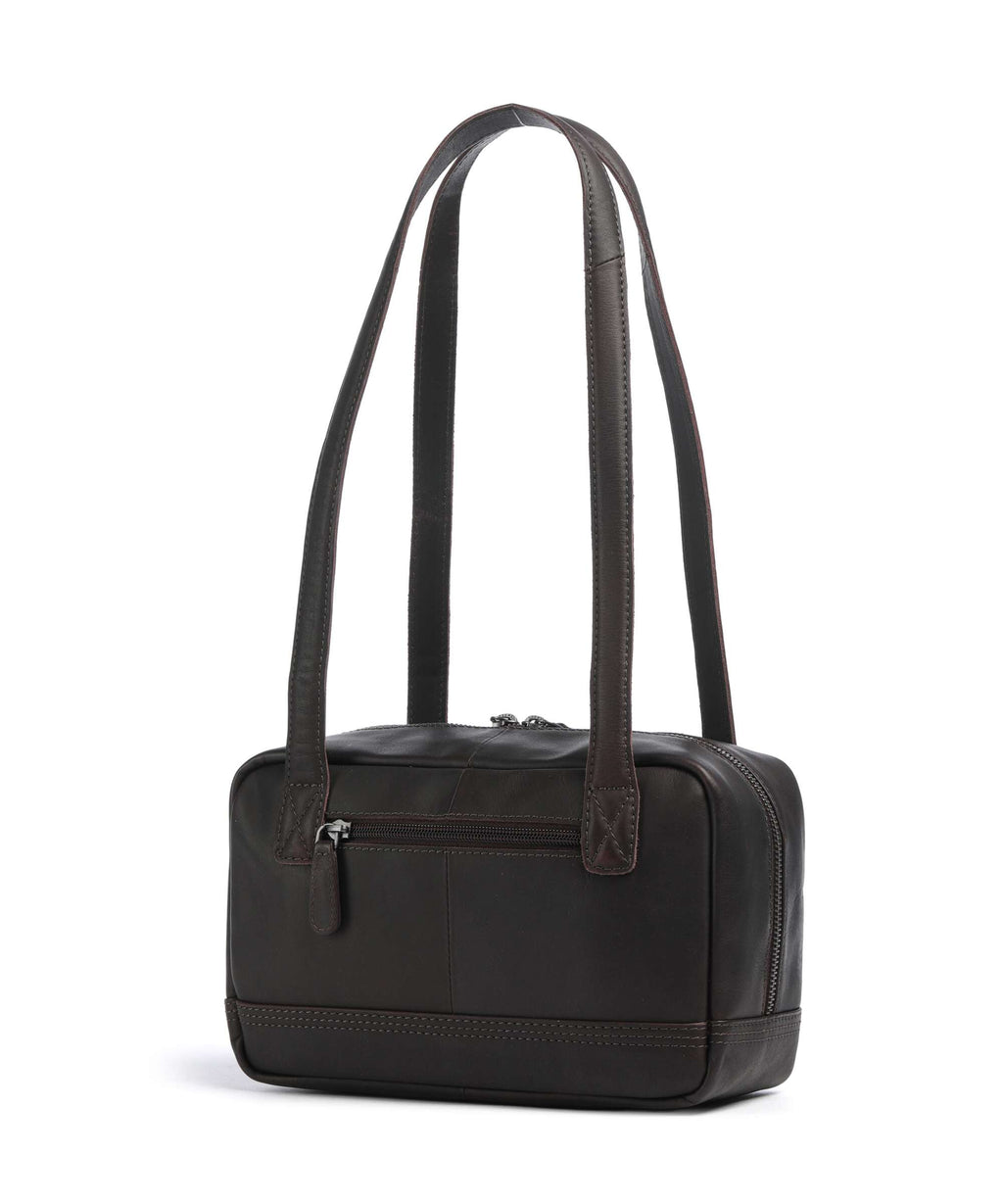 The Chesterfield Brand Wax Pull Up Cow Fenno Shoulder bag brown