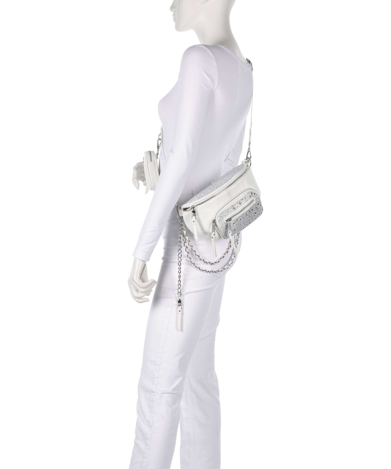 Steve Madden BMAXIMA Crossbody bag white