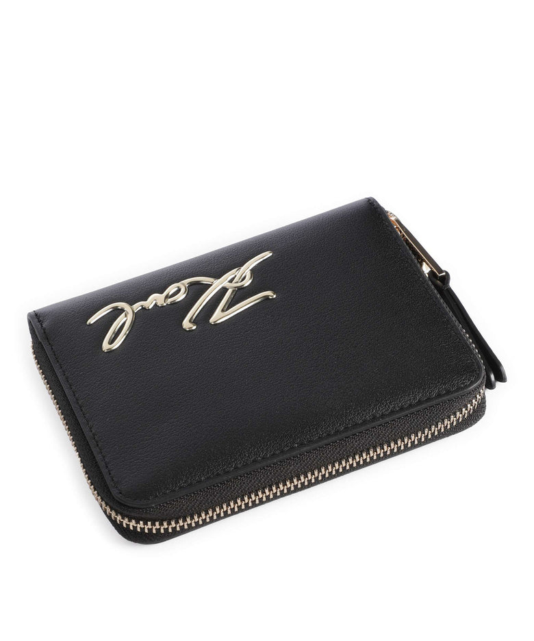 Karl Lagerfeld K/Signature Medium Wallet black/gold