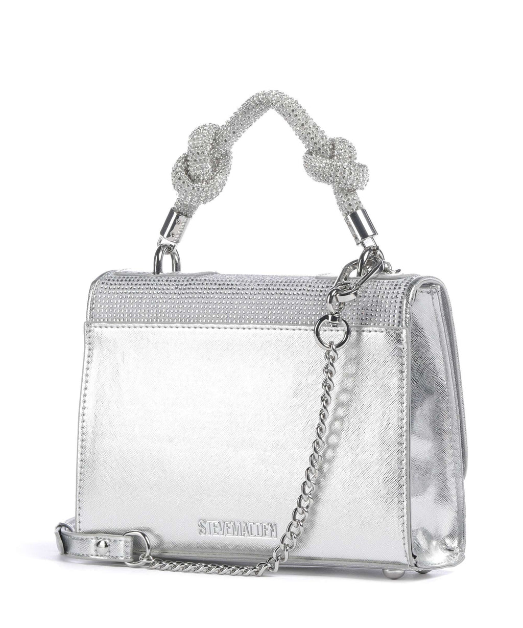 Steve Madden BKNOTTED Handbag silver