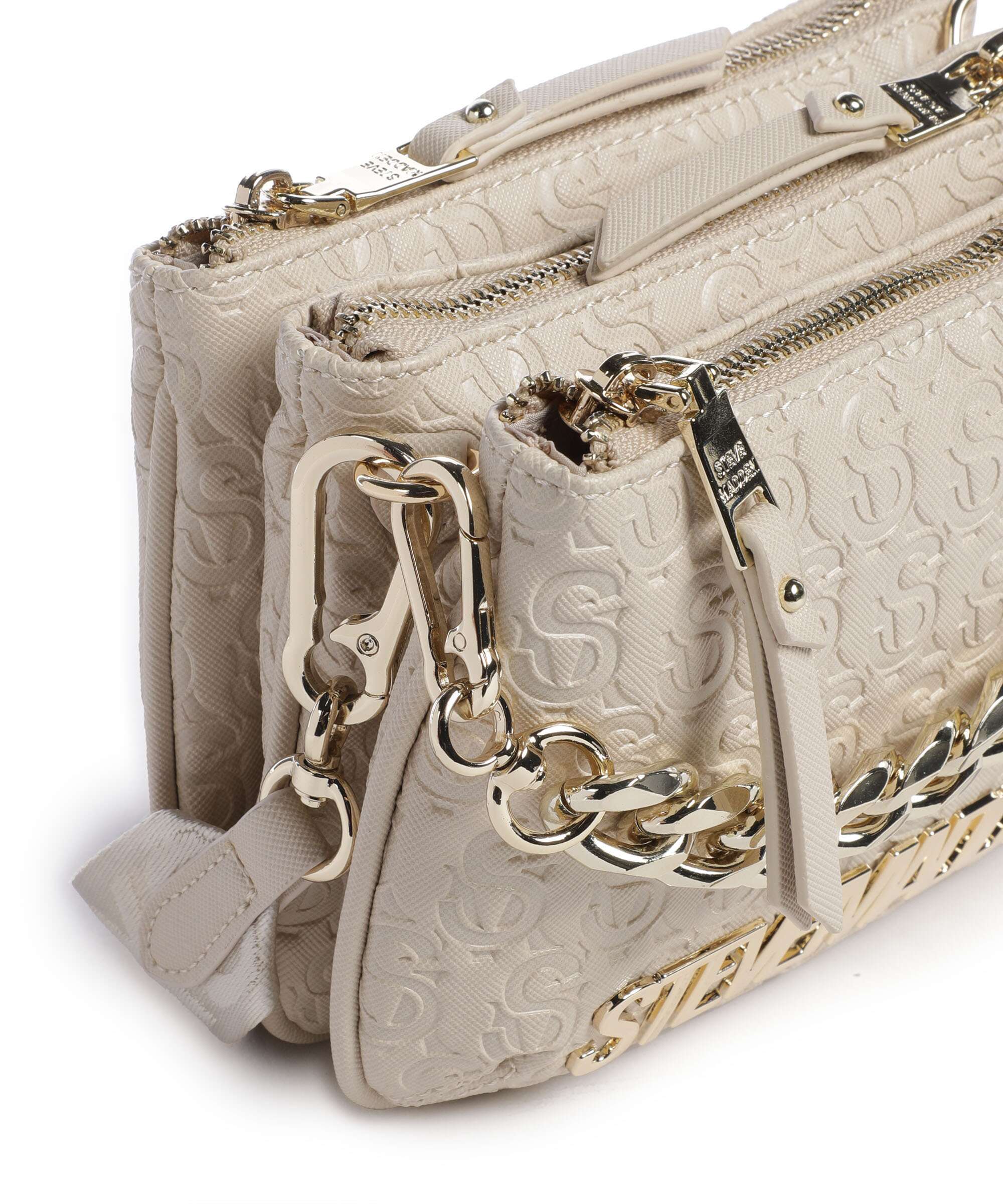 Steve Madden BROY-E Crossbody bag bone/gold