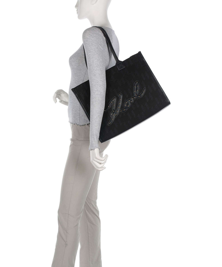 Karl Lagerfeld K/Skuare Large Tote bag black