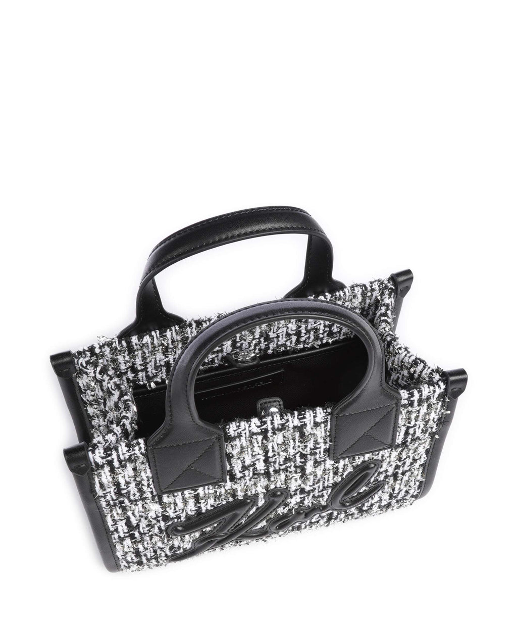 Karl Lagerfeld K/Skuare Small Handbag black/white