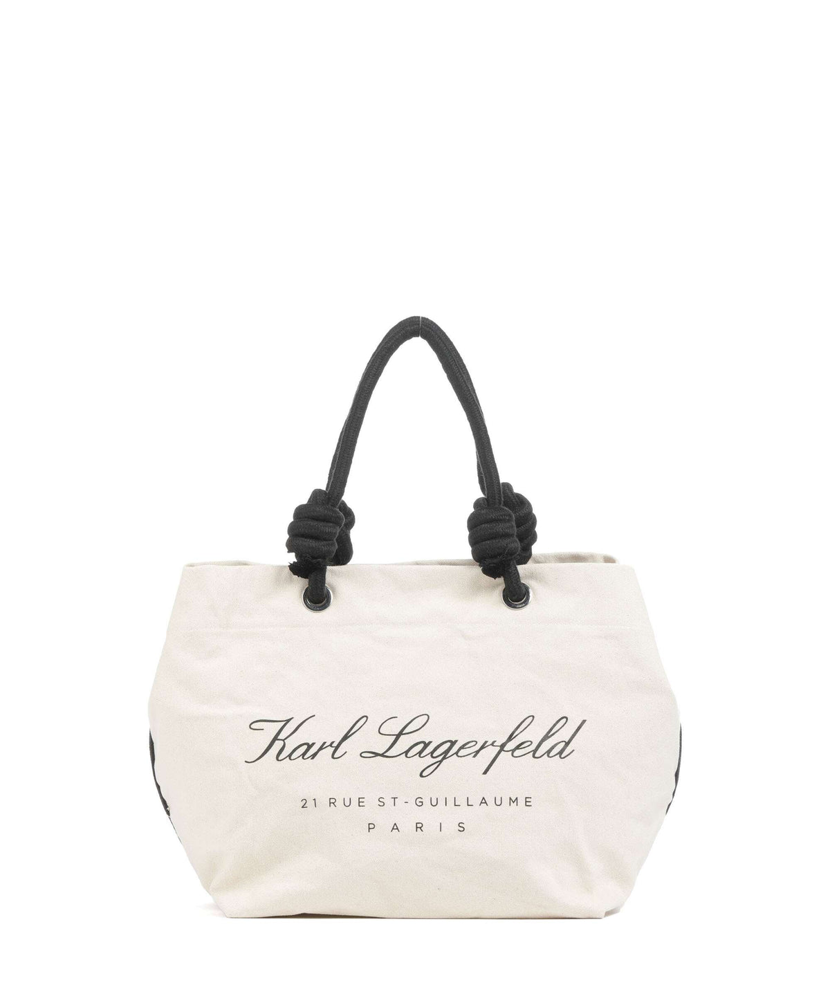 Karl Lagerfeld Hotel Karl Tote bag natural