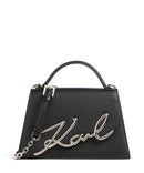 Karl Lagerfeld K/Signature 2.0 Medium Handtas black/gold