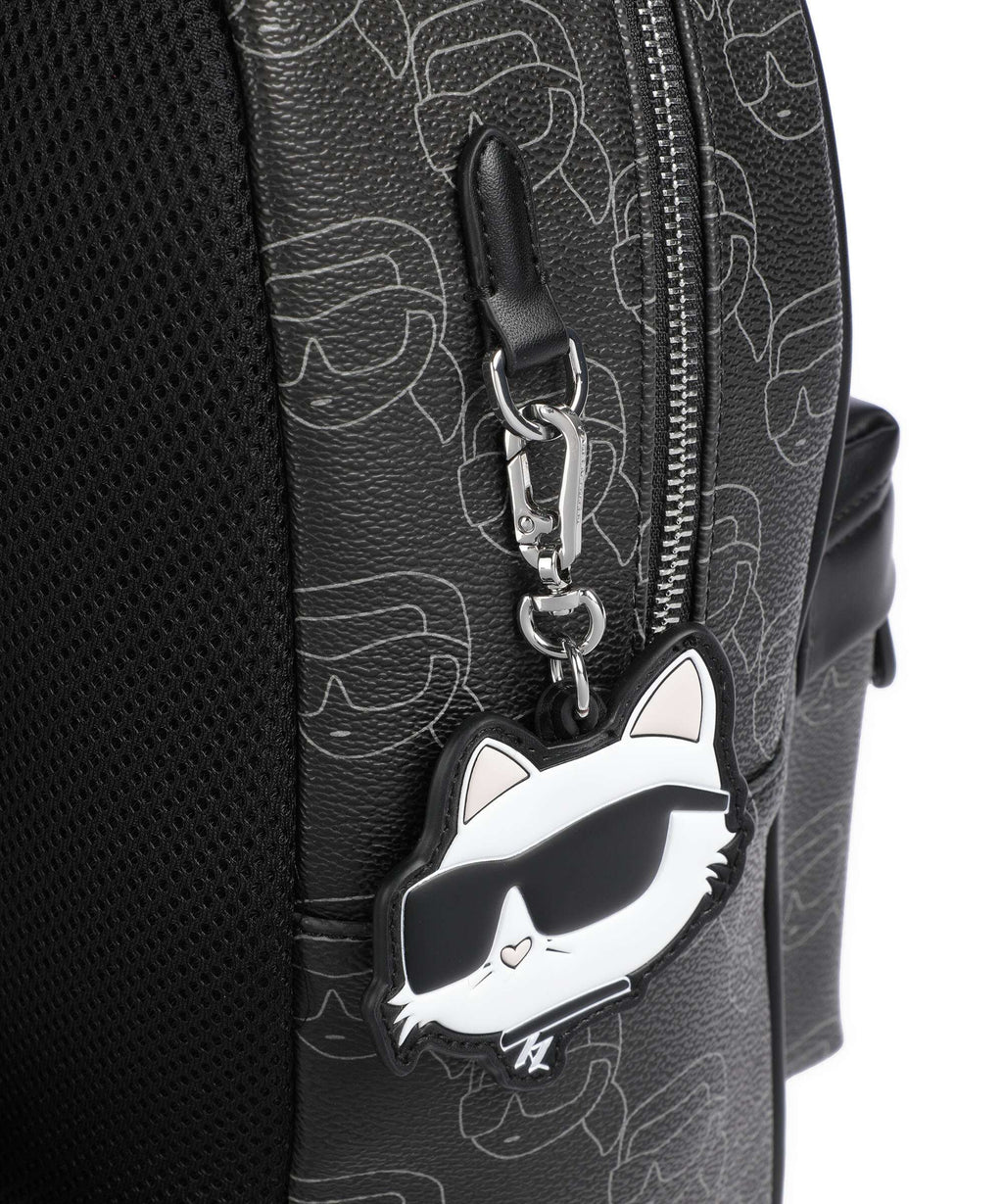 Karl Lagerfeld Ikon Mono Backpack black