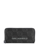 Karl Lagerfeld Ikon Mono Portemonnee black