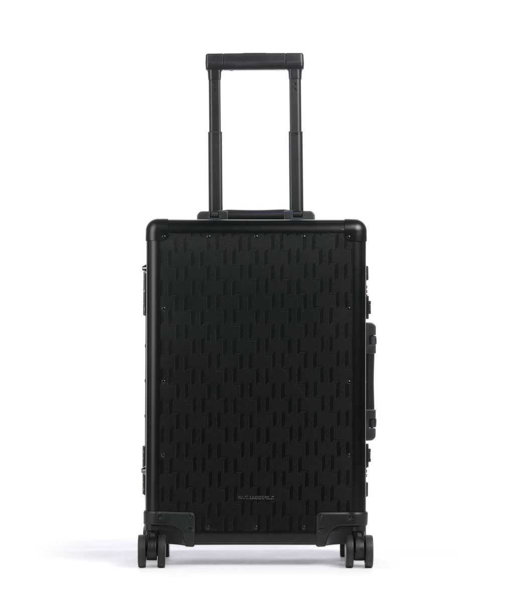 Karl Lagerfeld K/Essential Mono Spinner (4 wheels) monogram/black