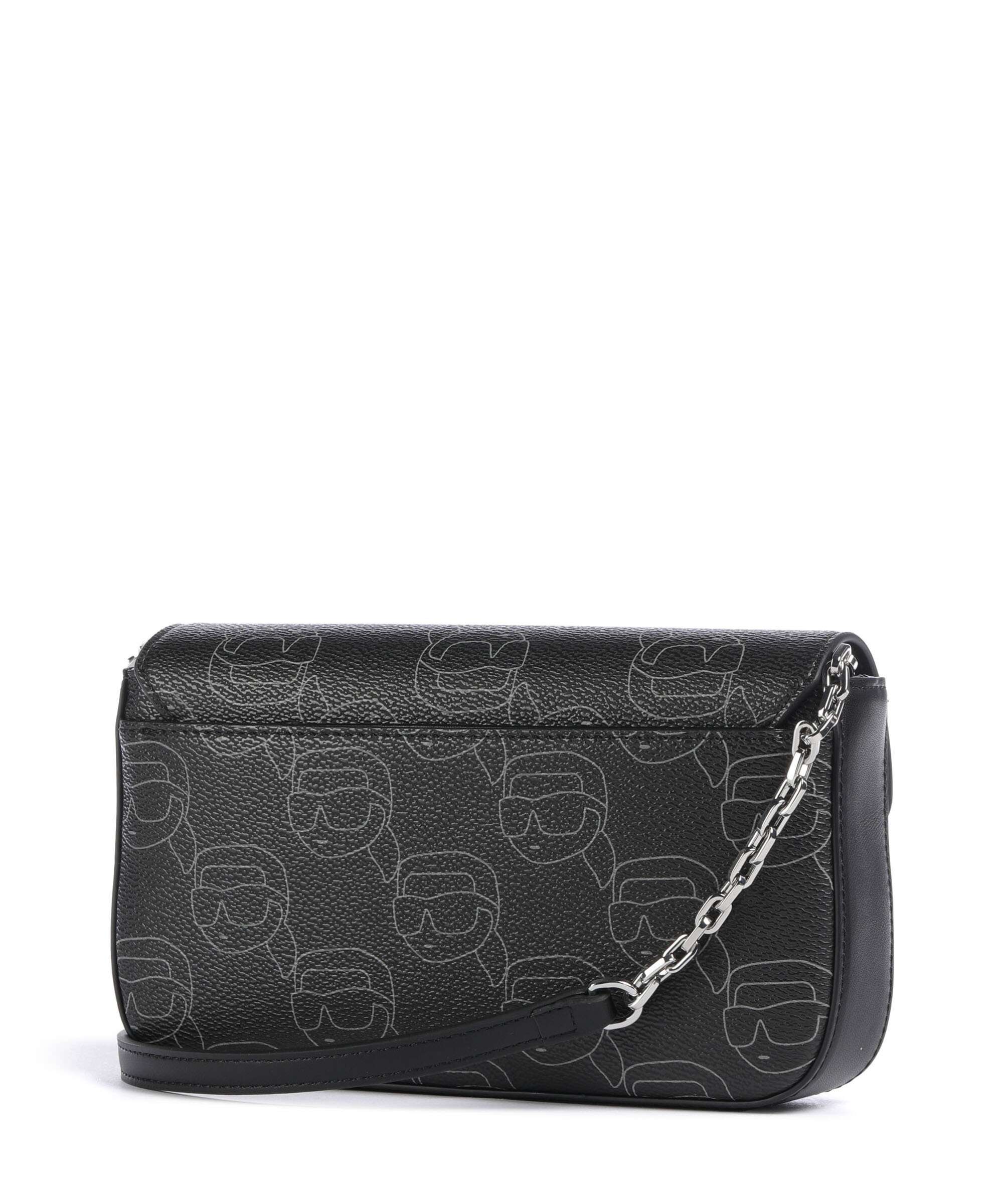 Karl Lagerfeld Ikon Mono Crossbody bag black