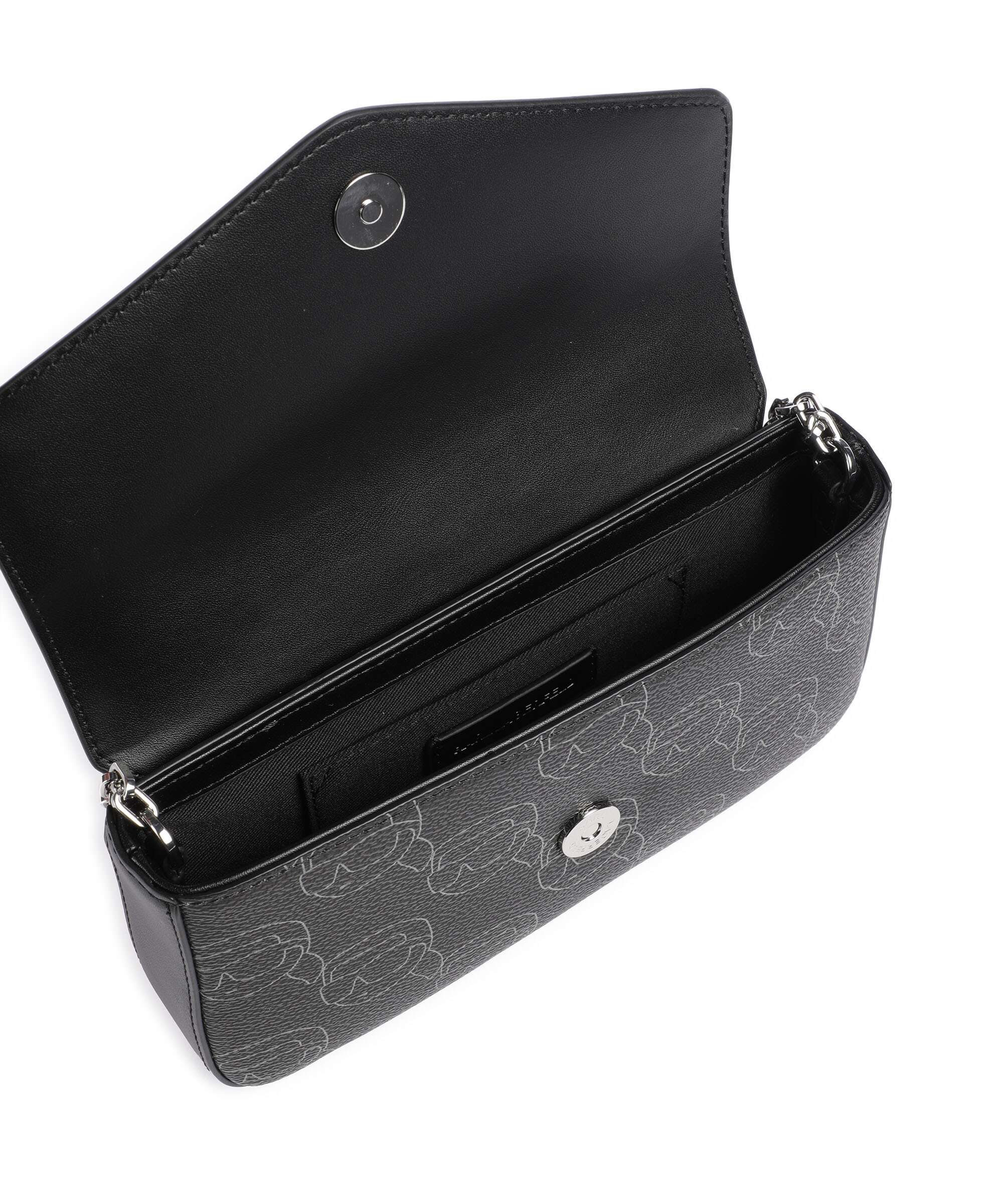 Karl Lagerfeld Ikon Mono Crossbody bag black