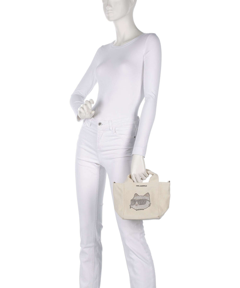 Karl Lagerfeld K/Ikonik Choupette Mini Crossbody bag natural